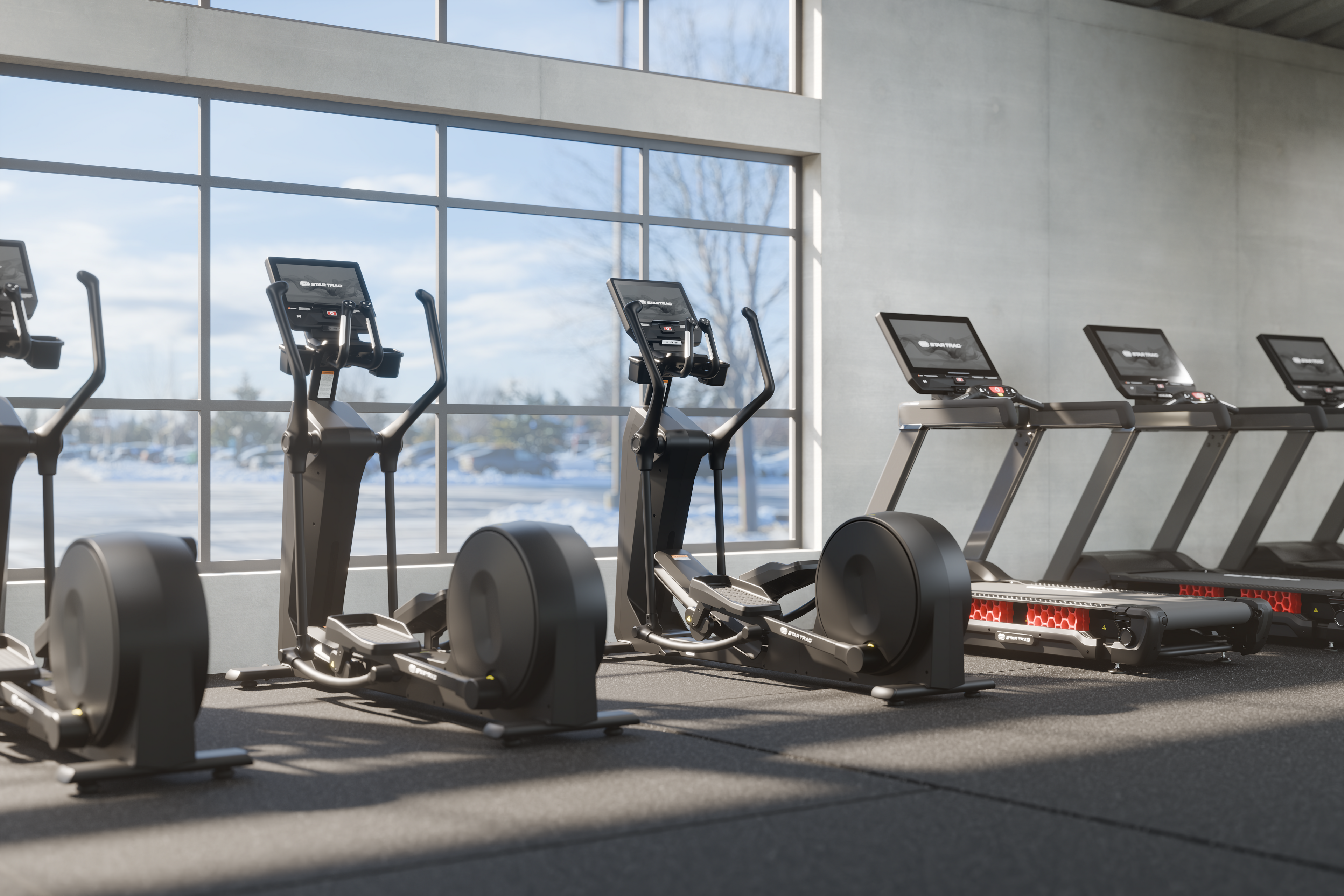 Star Trac Treadmill and Elliptical
